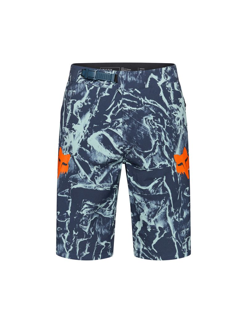 Fox Spodenki Rowerowe  Ranger Image Print Arctic Blue 34