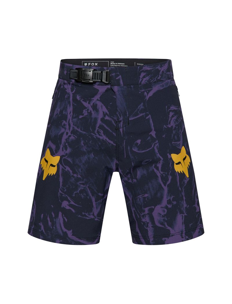 Fox Spodenki Rowerowe Junior Ranger Image Print Plum 26