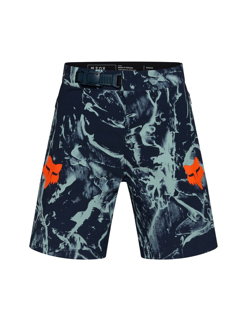 Fox Spodenki Rowerowe Junior Ranger Image Print Arctic Blue 24