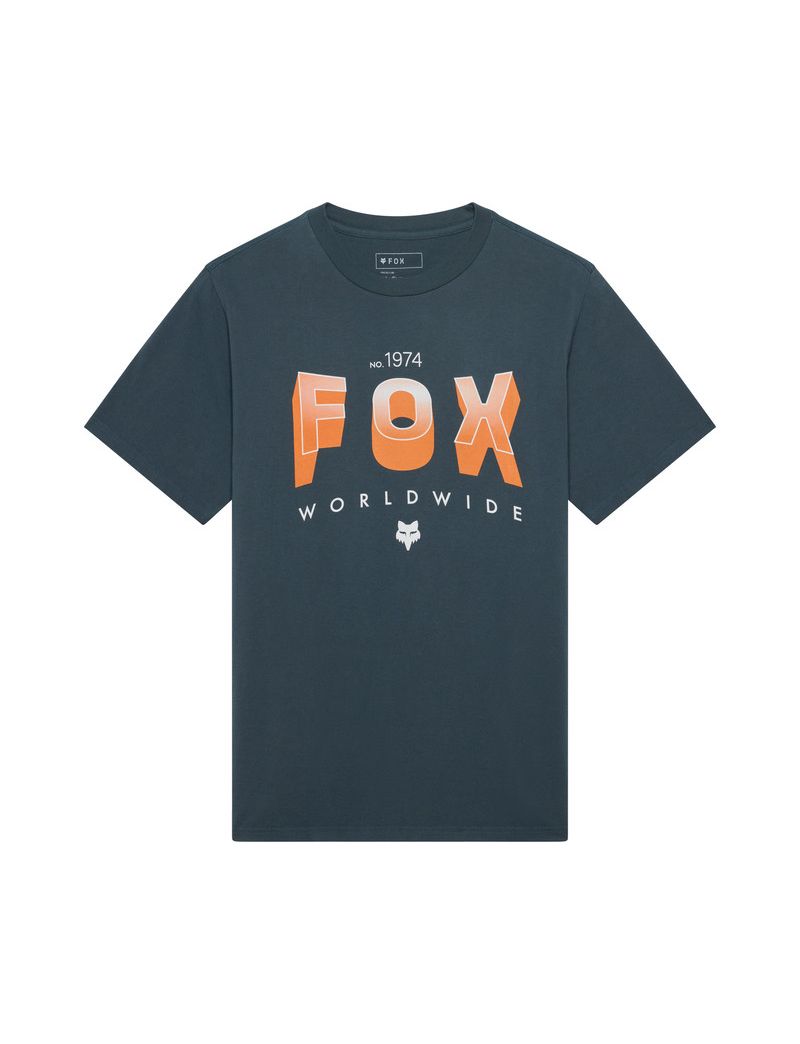 Fox T-shirt  Block 195 Original Deep Cobalt S