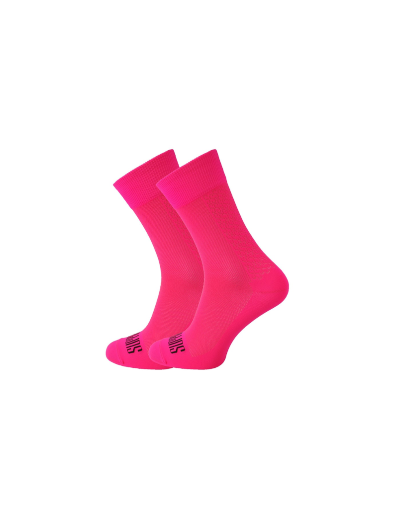 Skarpety kolarskie SUPPORT S-Light Fluo Pink 