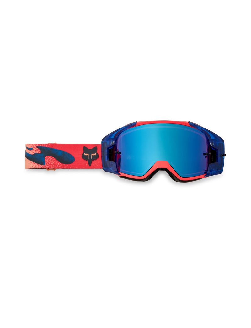 Fox Gogle Motocyklowe  Vue Vision Le Vivid Neon Pink