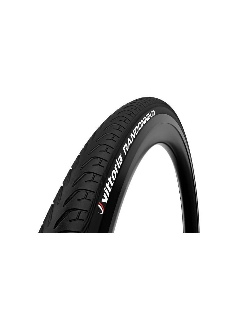 Vittoria Opona Randonneur 700x28C, czarna, drutowa 