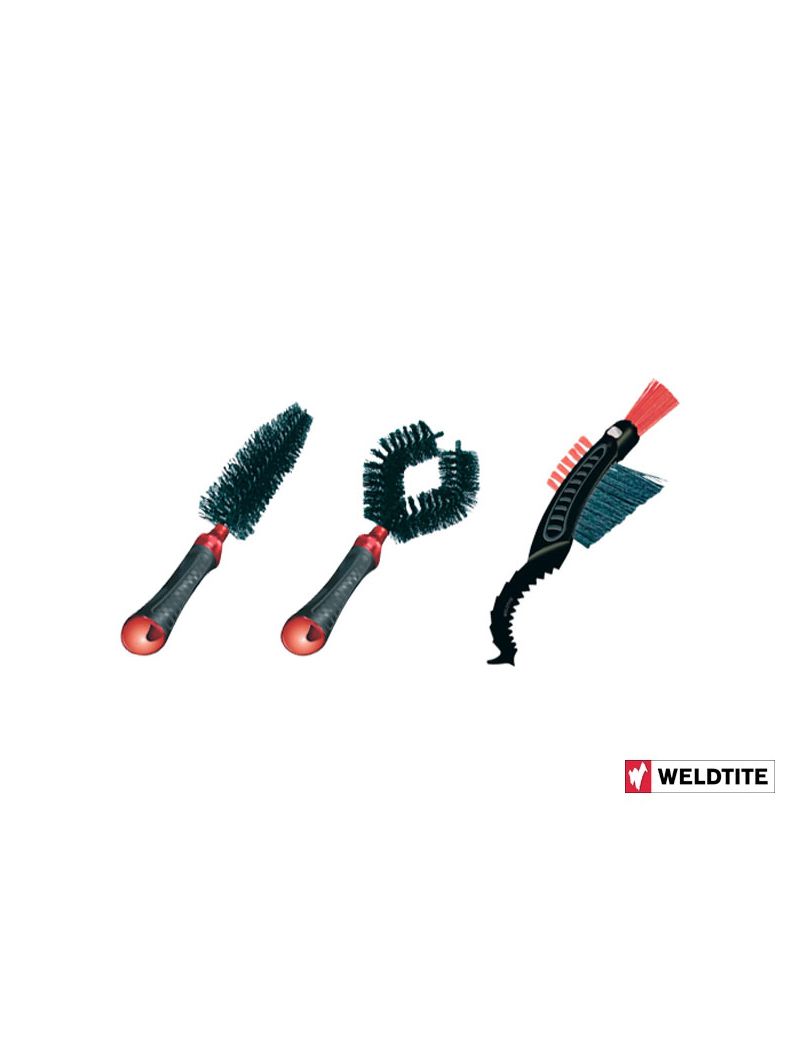 WELDTITE DIRTWASH bike cleaning brush 3szt