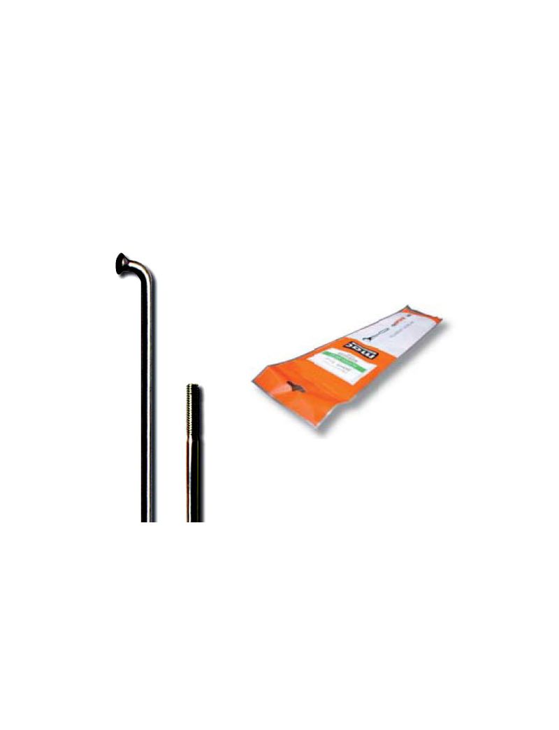 Szprychy CNSPOKE 134T 2.3-2.3-2.0 stal nierdzewna 280mm czarne 72szt. 