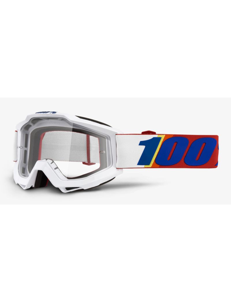 Gogle 100% ACCURI MINIMA (Szyba Przezroczysta Anti-Fog) (NEW) 