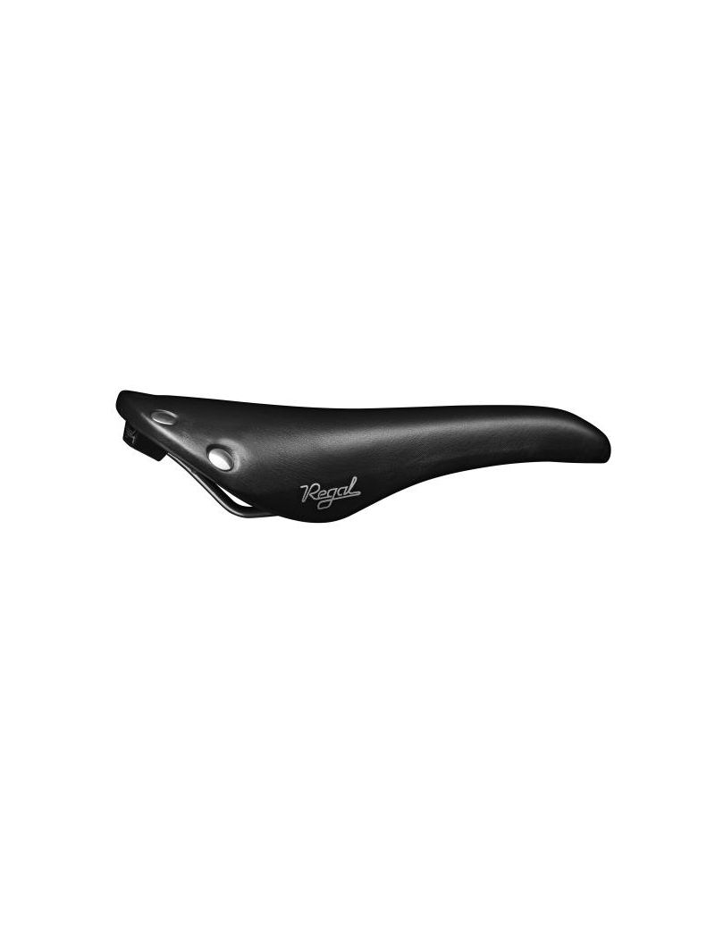 San Marco Siodełko REGAL czarne, srebrne nity, klasyczne 