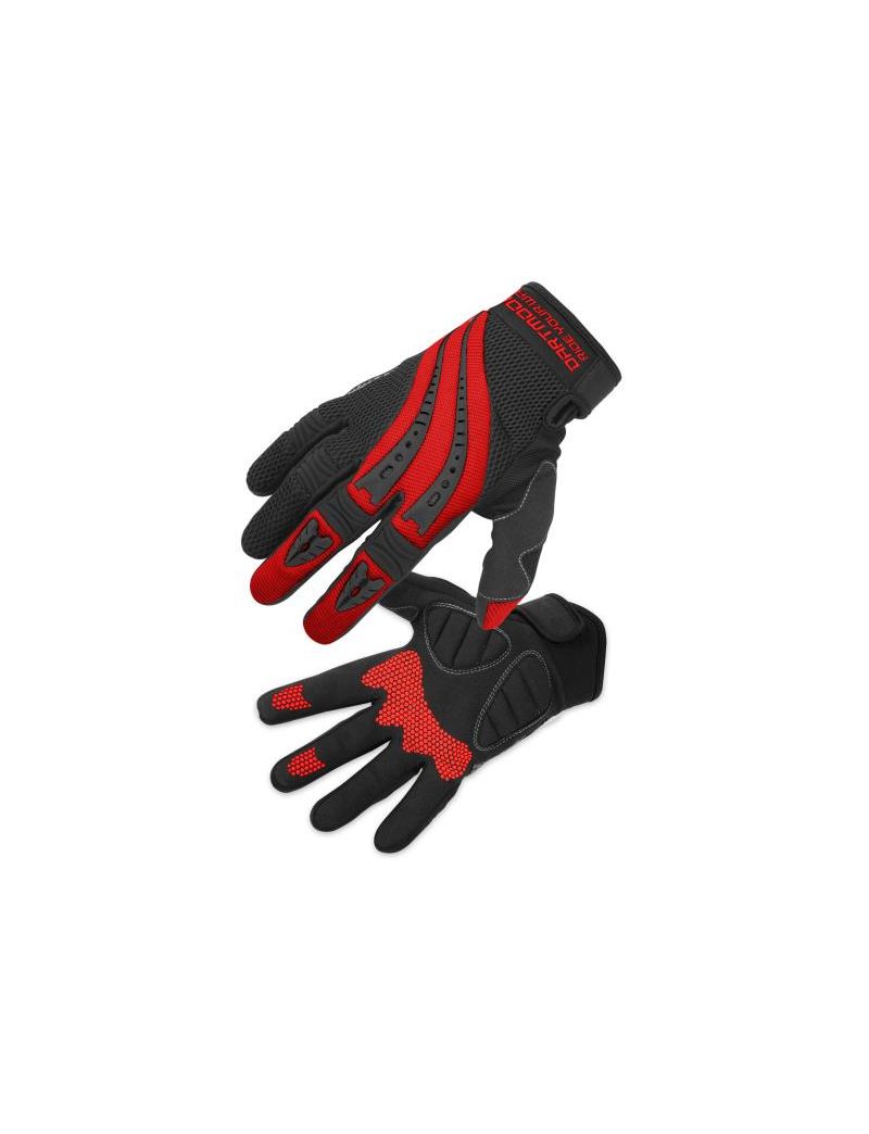Dartmoor Rękawiczki Snake czerwono-czarne, L