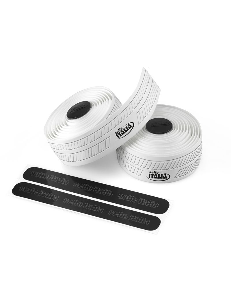 Owijka na kierownicę SELLE ITALIA CONTROLLO gr.2,5mm żelowa biała 
