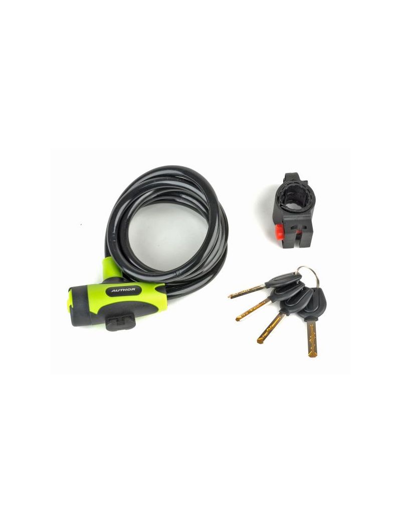 Zapięcie linka AUTHOR ASL-25 10x150 zielono-czarne 