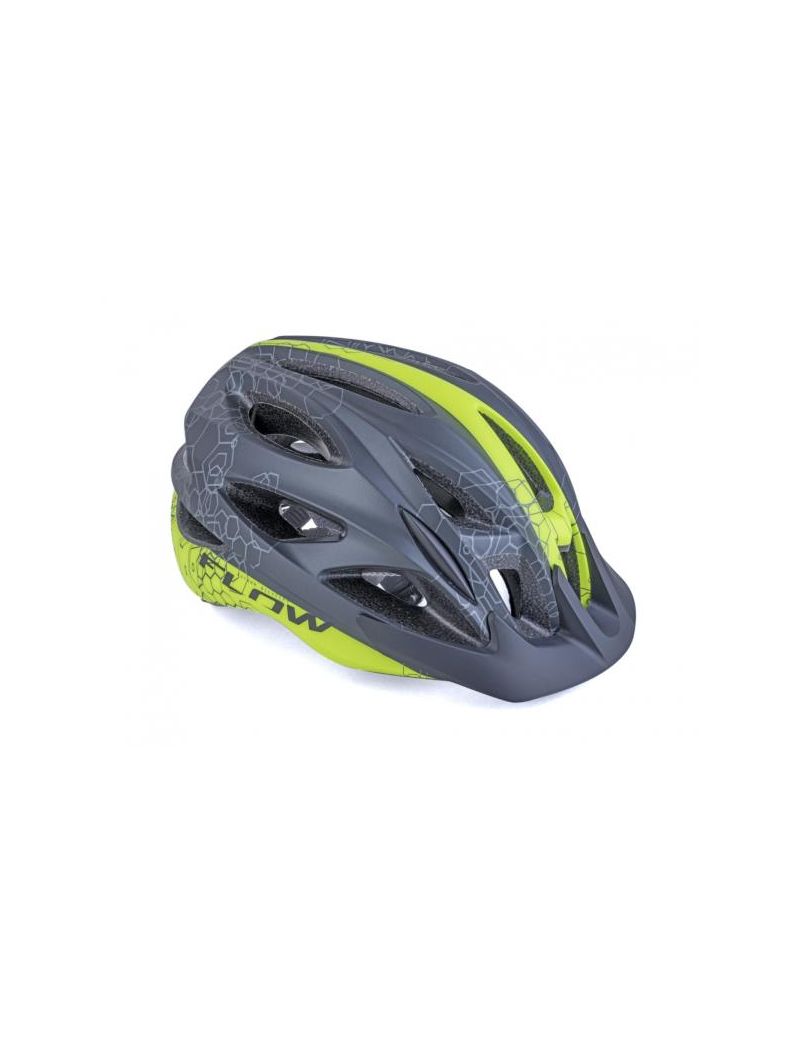 Kask AUTHOR FLOW X9 czarno-żółty(fluo) 58-61 