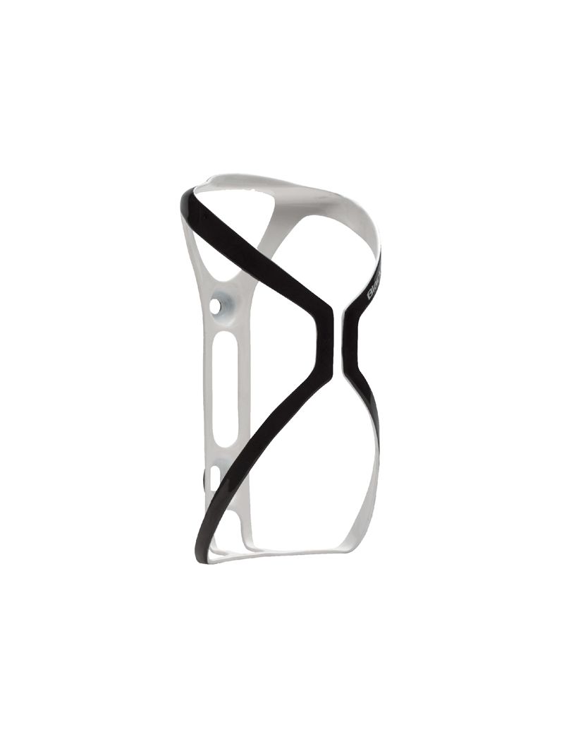 Koszyk na bidon BLACKBURN CINCH karbonowy 16g czarno-biały matowy 