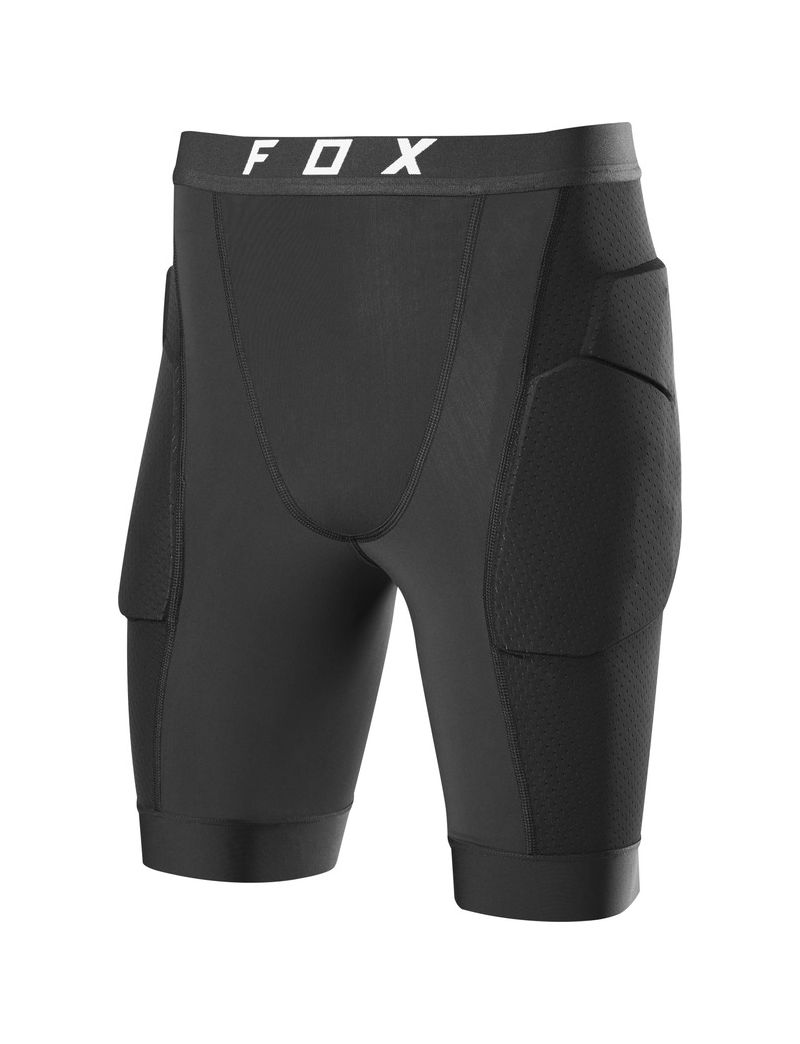 Spodenki z ochraniaczem FOX Baseframe Pro czarny
