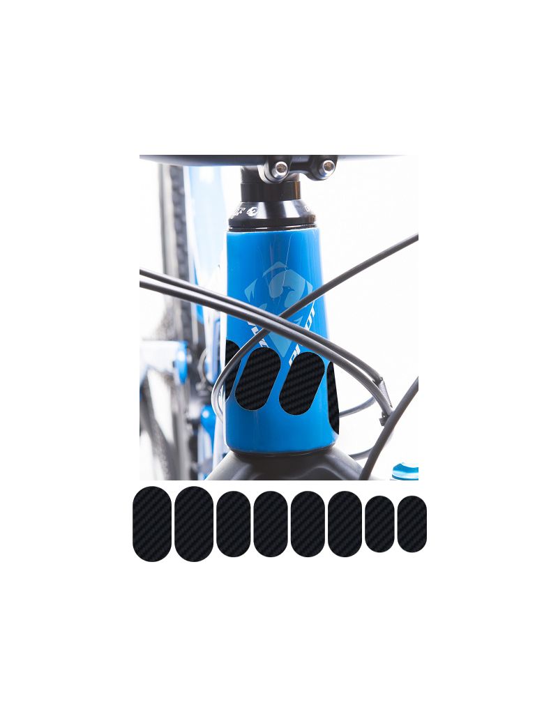 Osłona na ramę LIZARDSKINS PATCH KIT CARBON LEATHER zestaw 8szt. (NEW) 