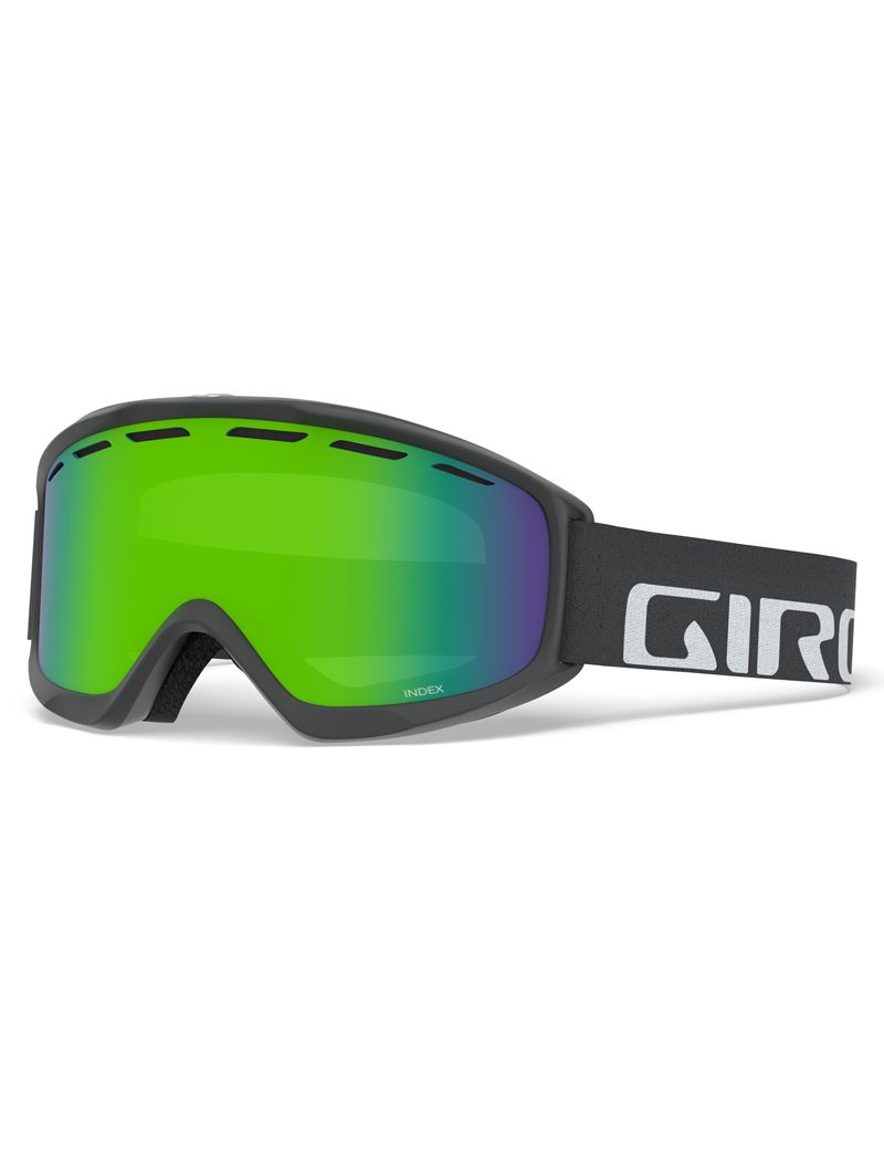 Gogle zimowe GIRO INDEX TITANIUM WORDMARK (szyba LODEN GREEN 26% S2) 