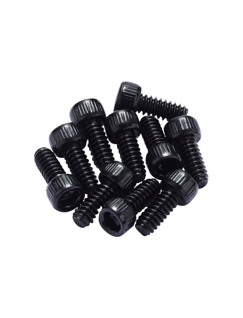 Piny Reverse stalowe 10 sztuk czarne 