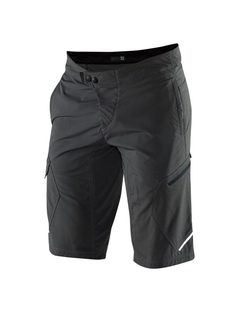 Spodenki 100% Ridecamp 32 Charcoal