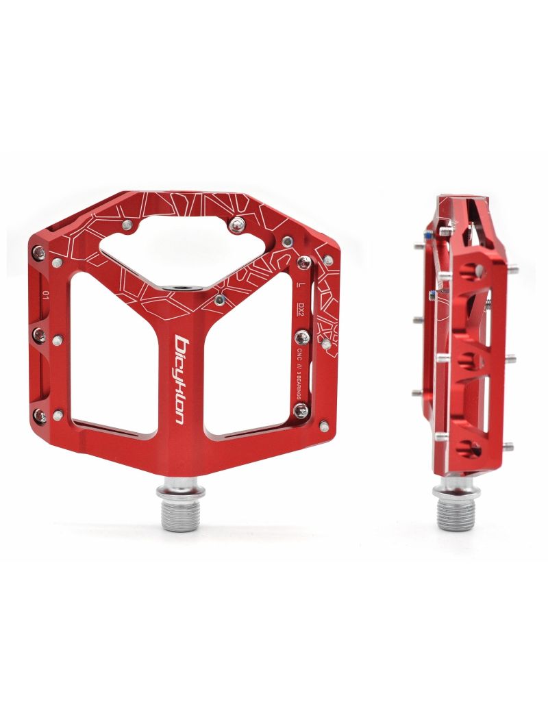 Pedały BICYKLON DX2 czerwony