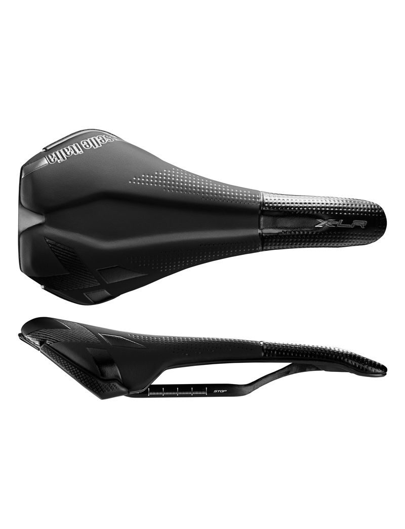 Siodło SELLE ITALIA X-LR KIT CARBONIO S (id match - S1) carbon/keramic 7x9, fibra-tek, 143g czarne (NEW)