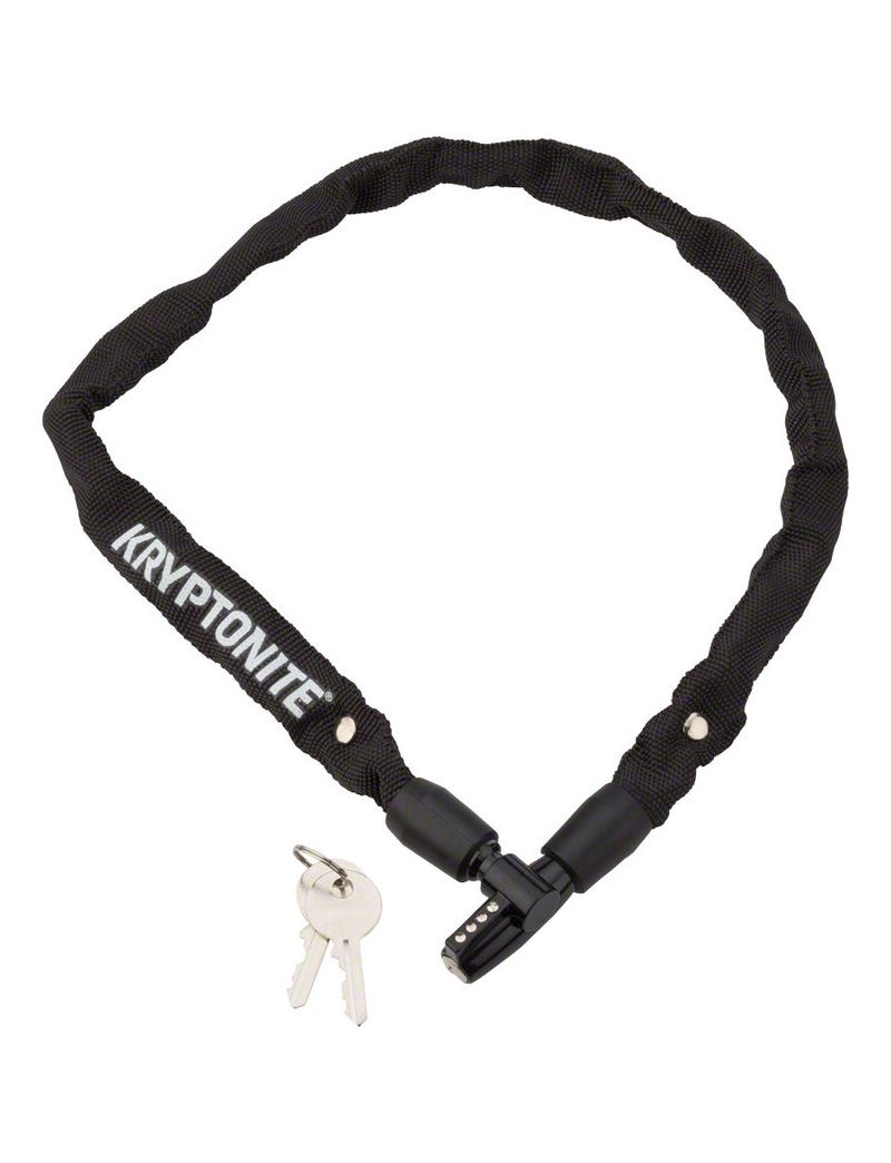 KRYPTONITE ZAPIĘCIE ŁAŃCUCHOWE KRYPTONITE KEEPER 465 NA KLUCZ BLACK 0,4CM X 65CM 