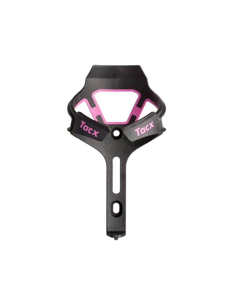 Tacx Koszyk na bidon CIRO czarno-różowy matowy