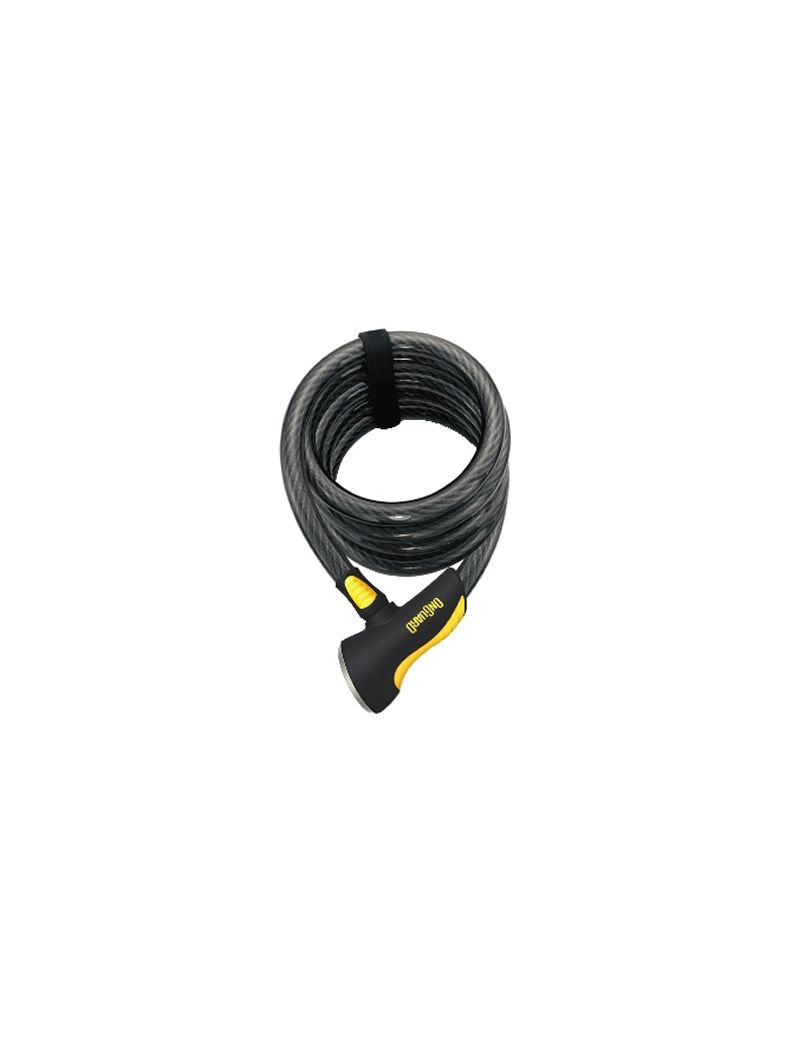 Zapięcie rowerowe ONGUARD Doberman 8027 Linka - 15mm 185cm - 5 x Klucze z kodem 
