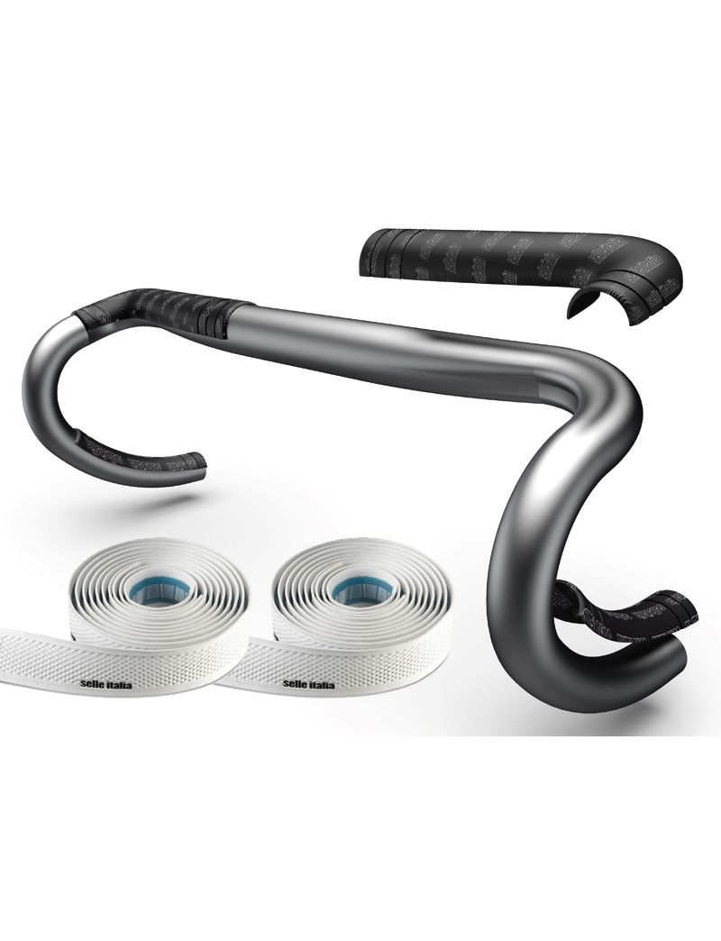 Owijka na kierownicę SELLE ITALIA SHOCK ABSORBER KIT biała (NEW)