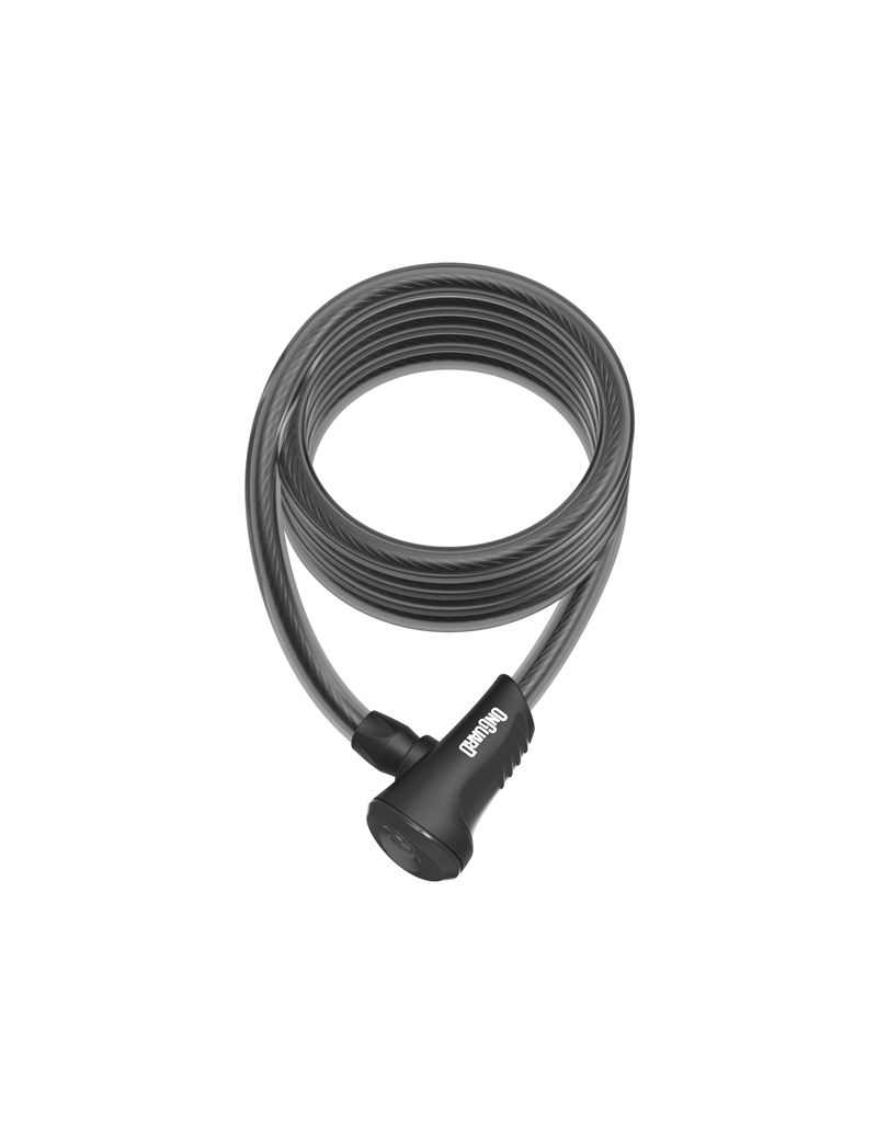 Zapięcie rowerowe ONGUARD NEON 8162BL Linka - 12mm 180cm - uchwyt + 2 x Klucze z kodem czarne 