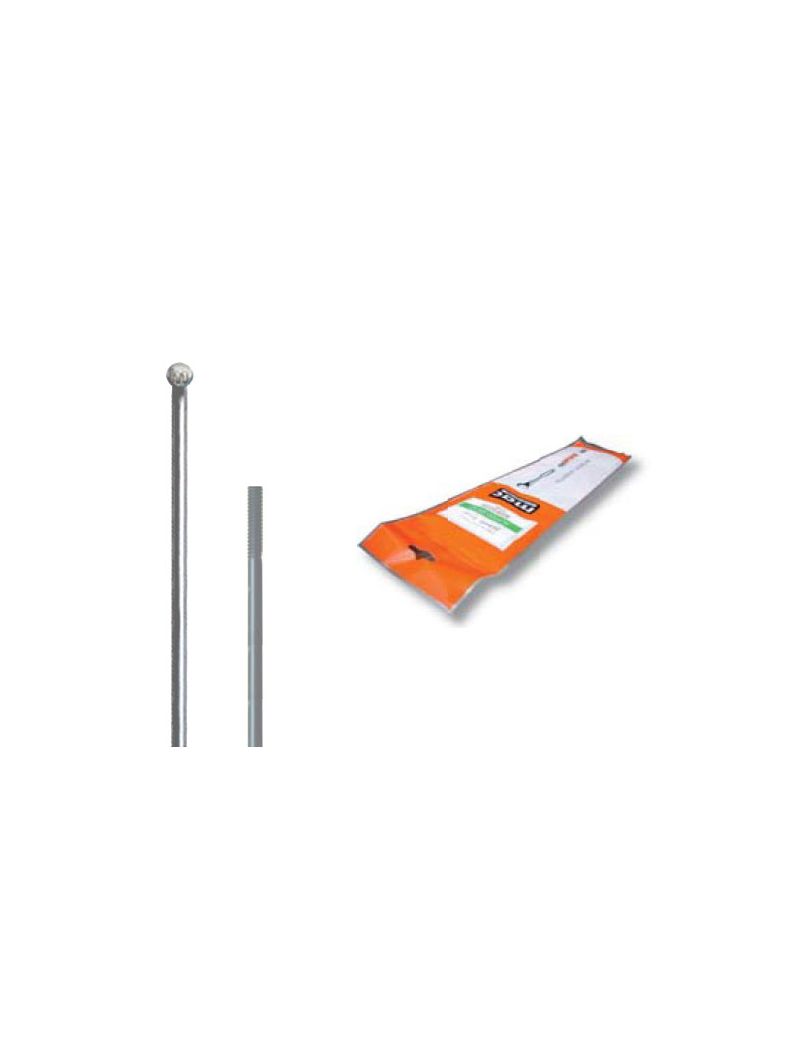 Szprychy CNSPOKE MAC14 2.0-2.0-2.0 stal nierdzewna 262mm srebrne 72szt 