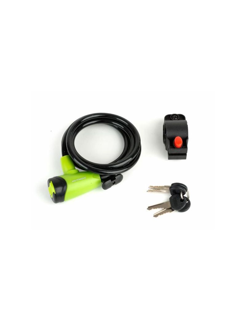 Zapięcie linka AUTHOR ASL-41 8x150 zielono-czarne 