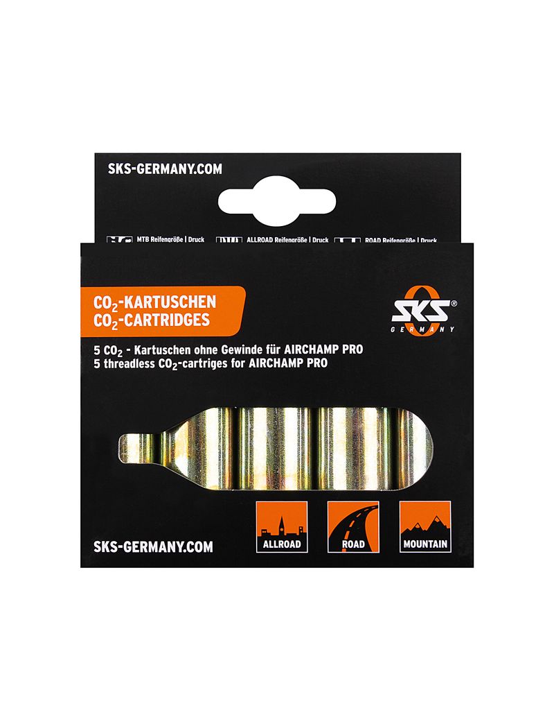 SKS Naboje CO2 do pompki AIRCHAMP PRO 5*16g