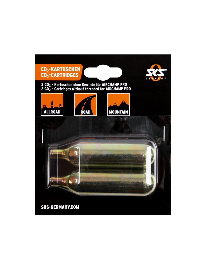 SKS Naboje CO2 do pompki AIRCHAMP PRO 2*16g
