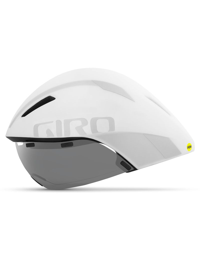 Kask czasowy GIRO AEROHEAD INTEGRATED MIPS matte white silver roz. L (59-63 cm) (NEW) 