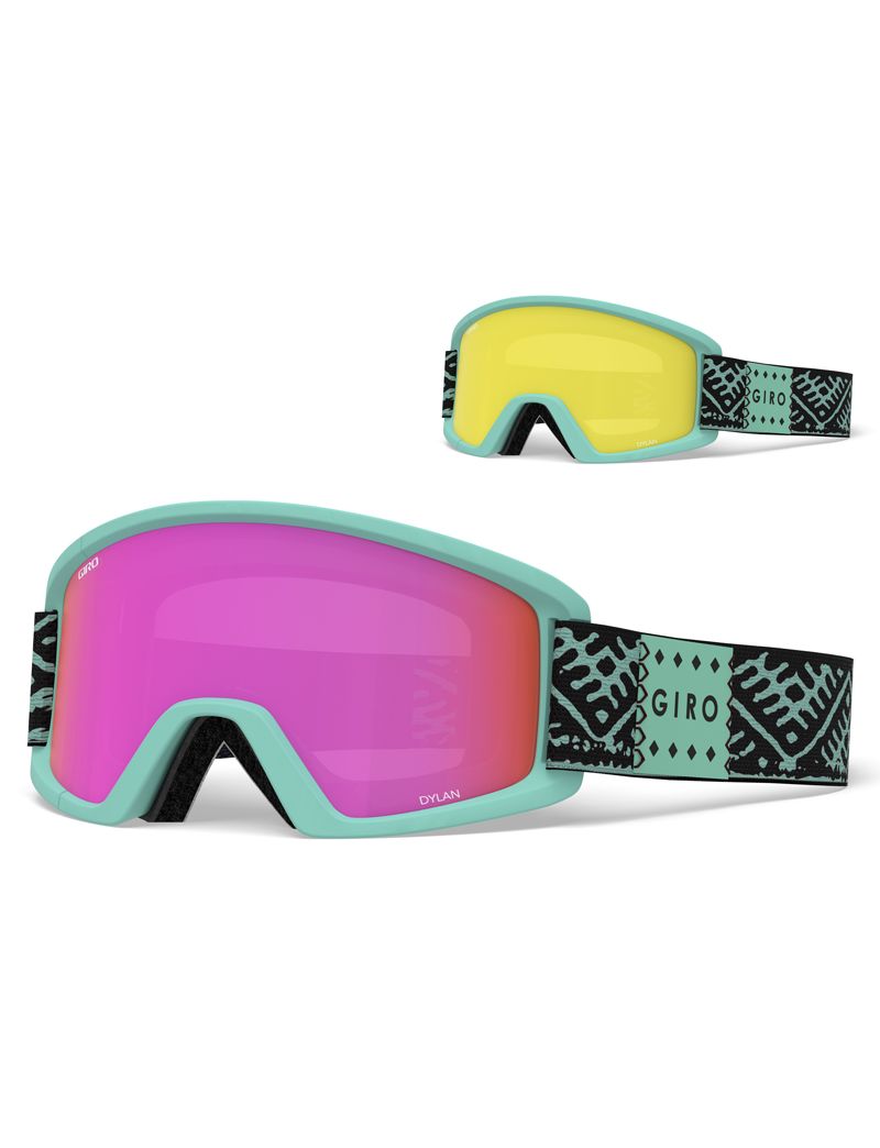 Gogle zimowe GIRO DYLAN FROST CASABLANCA (szyba AMBER PINK 37% S2 + YELLOW 84% S0)