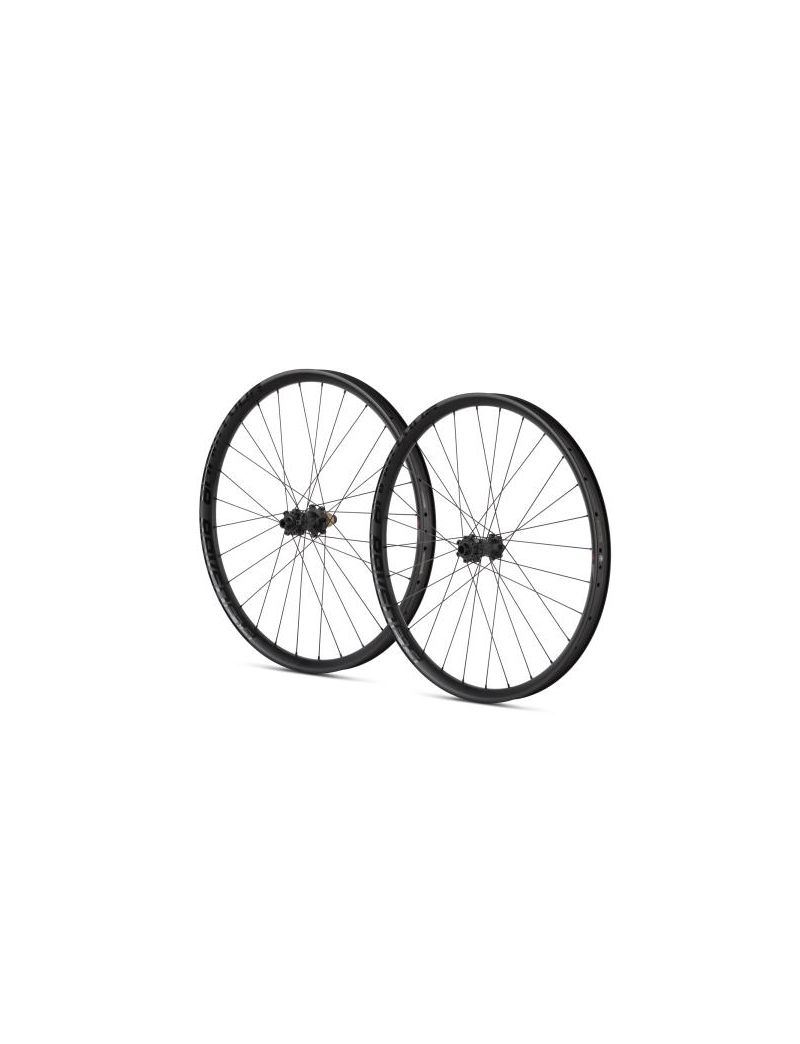 Dartmoor Komplet kół Raven 27.5" tylne/przednie, Boost, 28 otworów, karbon, tubeless ready, piasty straight-pull, bębenek SRAM XD 108 punktów zaczepu, potrójnie cieniowane szprychy, czarny mat 