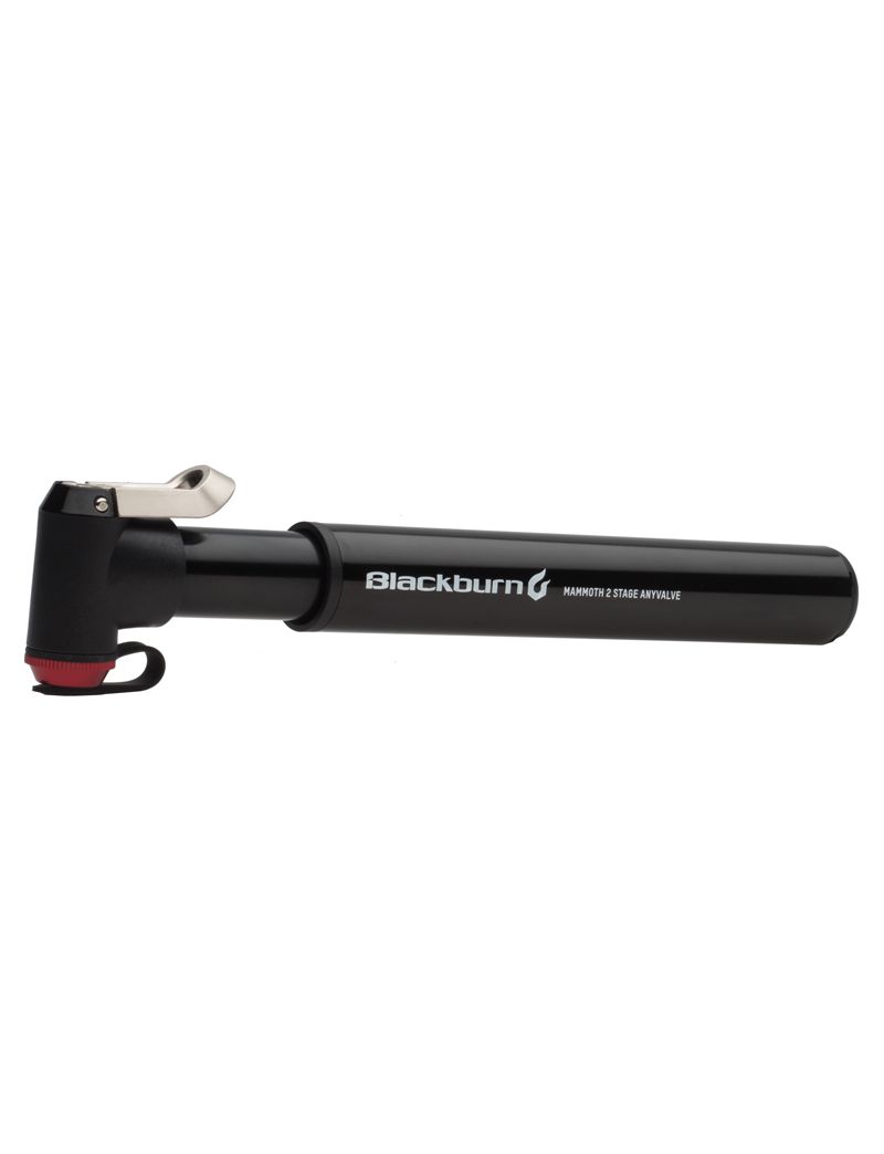 Pompka ręczna BLACKBURN MAMMOTH 2 STAGE ANYVALVE HP HV 120psi czarna (NEW) 