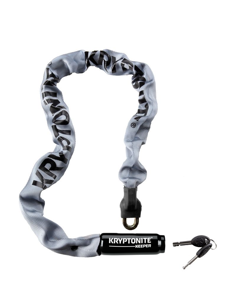 KRYPTONITE ZAPIĘCIE ŁAŃCUCHOWE KRYPTONITE KEEPER 785 INTEGRATED CHAIN GREY 0,7CM X 85CM 