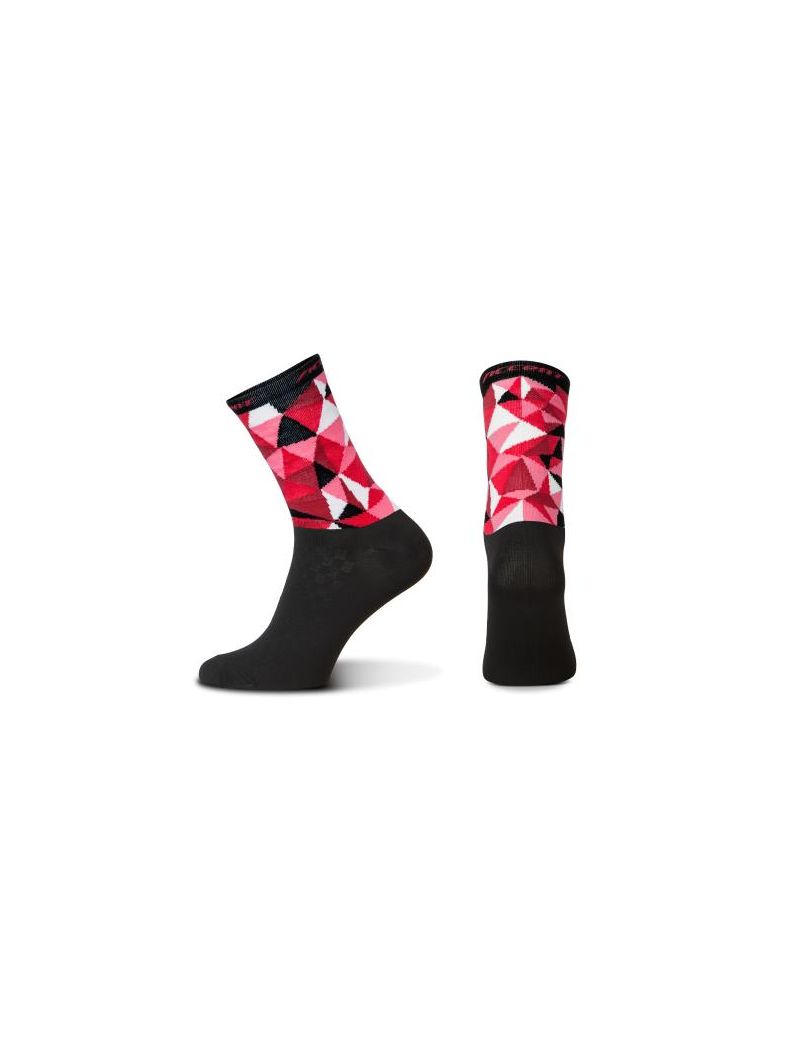 Skarpetki ACCENT Mosaic Long czerwone M (39-41)