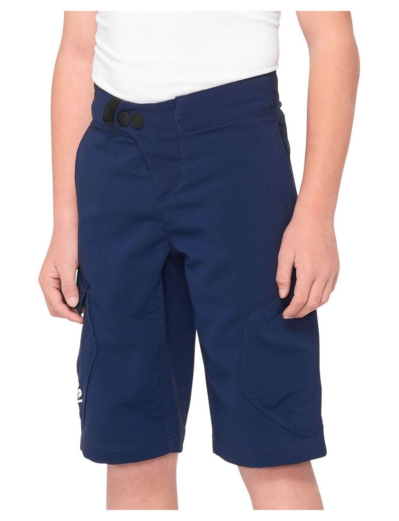 Spodenki 100% Junior Ridecamp Navy