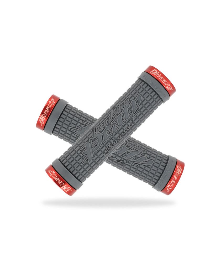 Chwyty kierownicy LIZARDSKINS PEATY CHEERS LOCK-ON klamry 130mm graphite (NEW) 