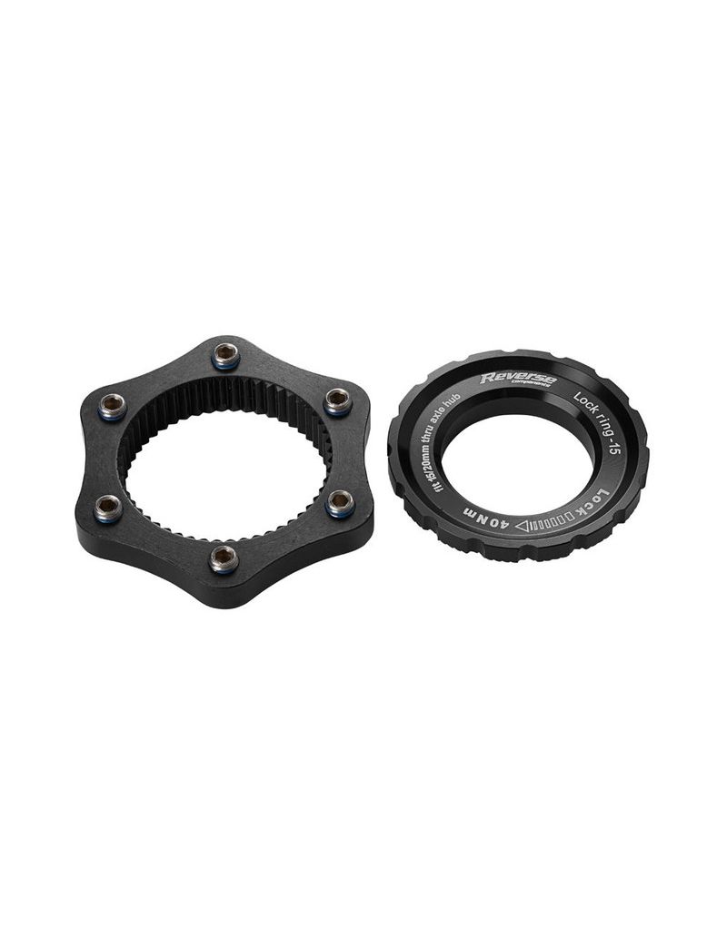 Reverse Adapter Center Lock czarny