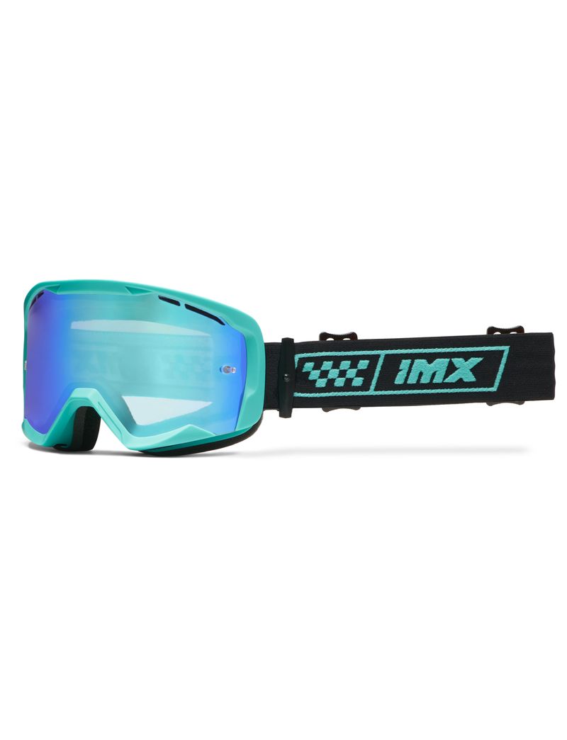 Gogle IMX Endurance Race Turquoise Matt/Black (szyba iridium green + clear)