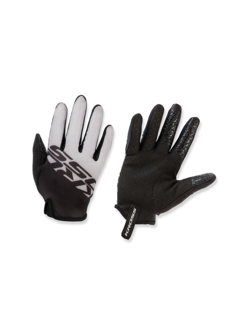 Rękawiczki KROSS Race Long 2.0 Grey