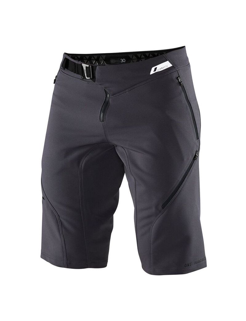 Spodenki 100% Airmatic 34 Charcoal