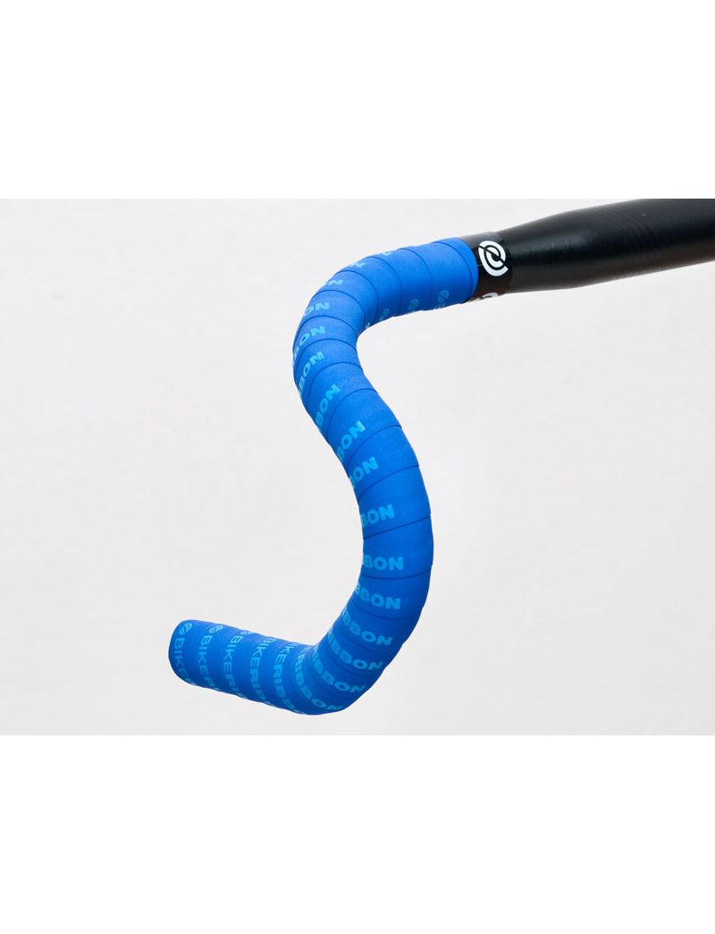 Owijka na kierownicę BIKE RIBBON SCRUB gr.2,5mm ekoskóra niebieska 