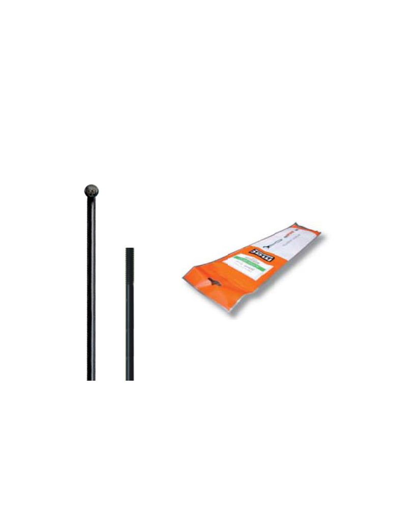 Szprychy CNSPOKE MAC14 2.0-2.0-2.0 stal nierdzewna 270mm czarne 72szt 