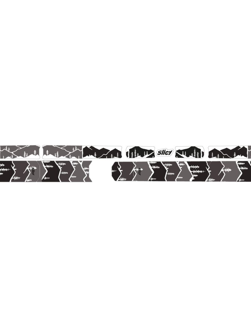 Folia ochronna SLICY - SUBLIMISTICK COLOR - BLACK FOREST GLOSSY