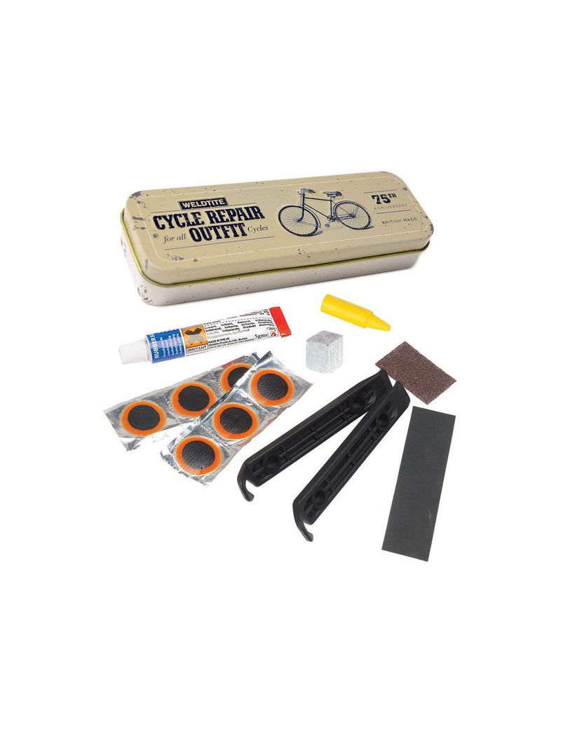 Łatki do opon zestaw WELDTITE VINTAGE CYCLE REPAIR OUTFIT TIN 