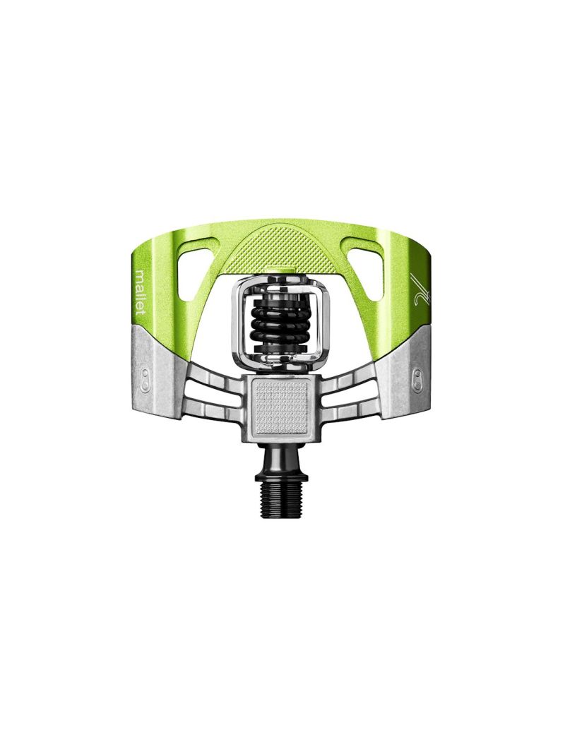 Pedały CRANK BROTHERS Mallet 2 silver/green