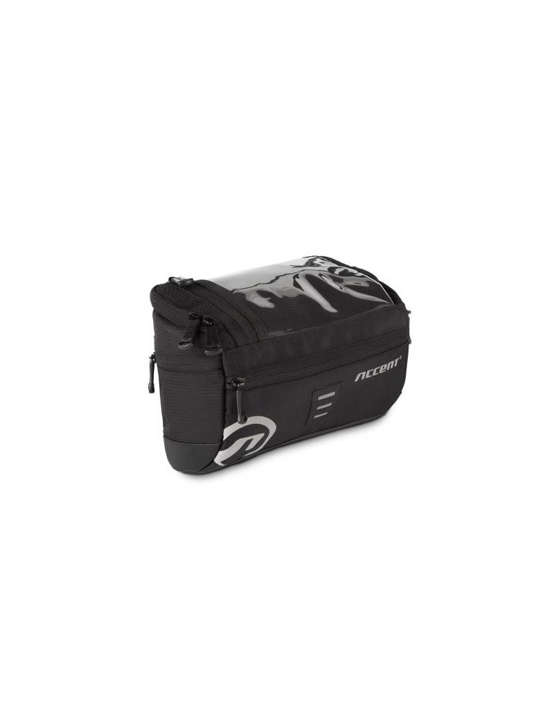 Accent Torebka na kierownicę Planet Plus z miejscem na smartfon 